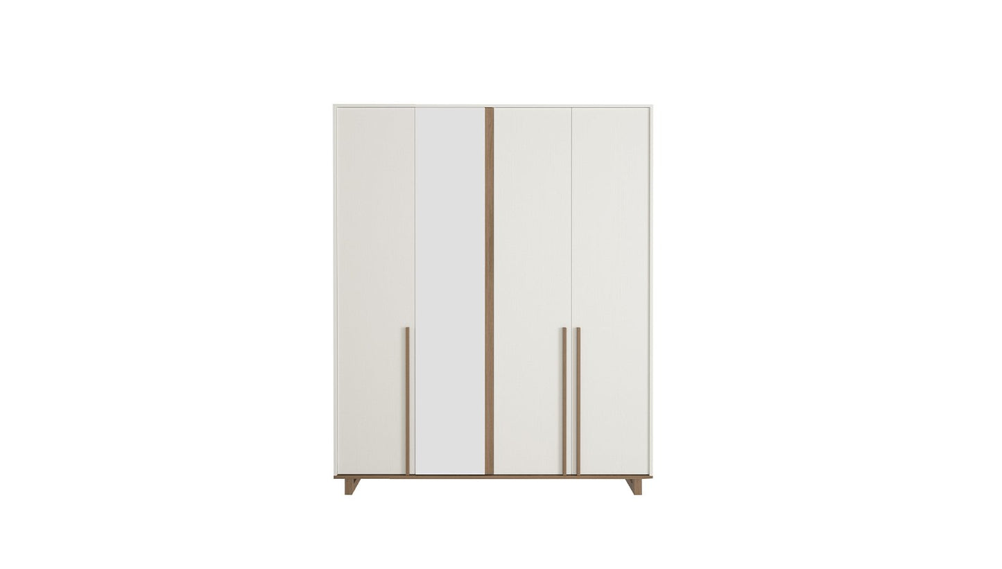 Calina 4 Door Wardrobe