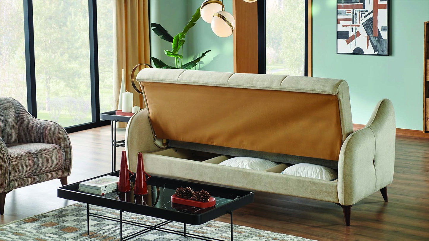 Porio  3-Seater Sofa Bed