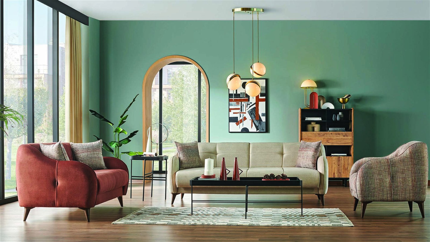 Porio  3-Seater Sofa Bed