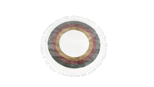 Natural Round Carpet - 160x160 cm