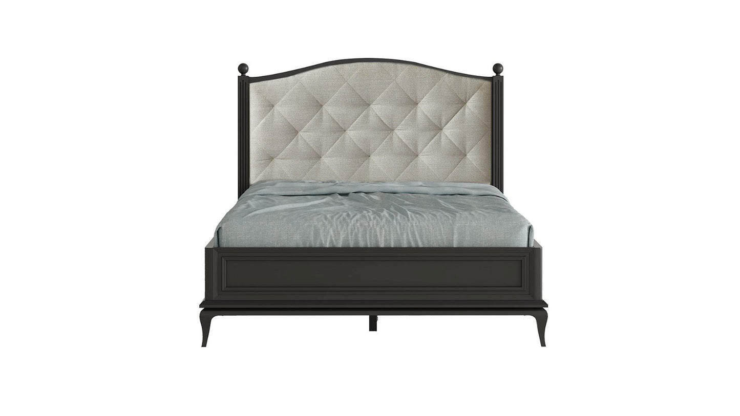 Angelic Dark Bedstead without Headboard 120 cm