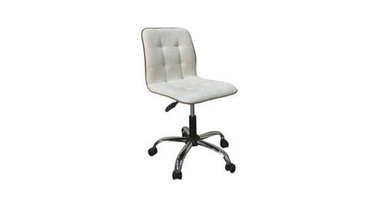 Nigero Chair - Chrome Leg - Cream Fabric