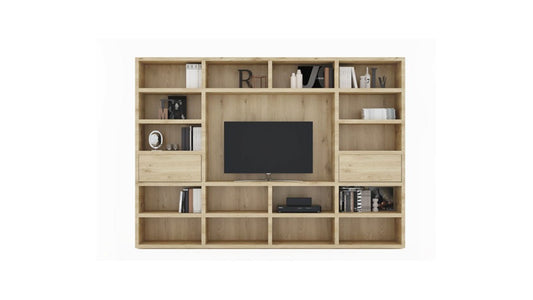 TV Unit Bookcase Module Panel
