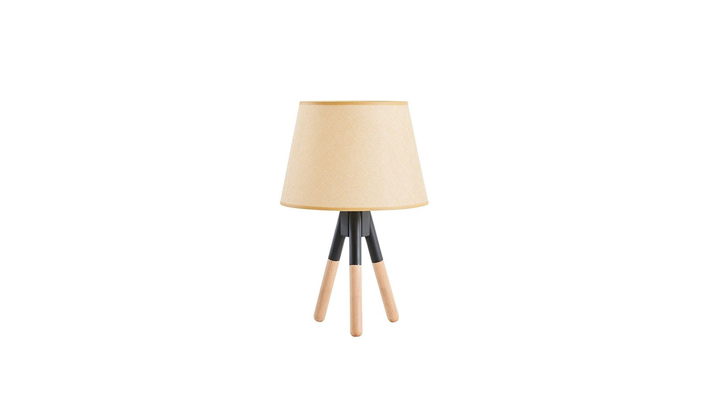 Elsa Table Lamp Cream Shade