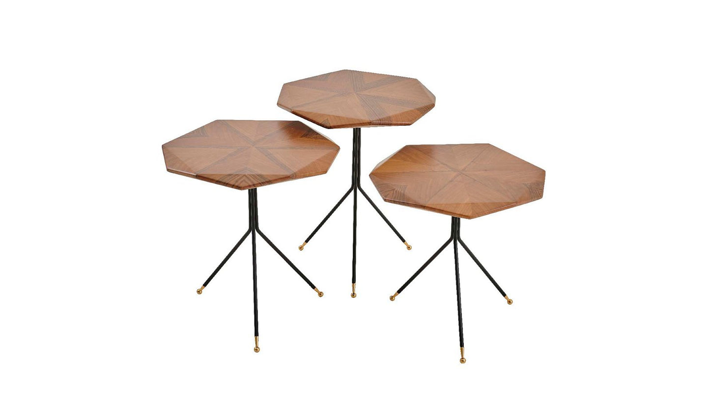 Gable Nesting Table, set of 3