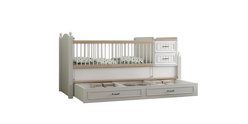 Angelic Extending Crib  80X180Cm