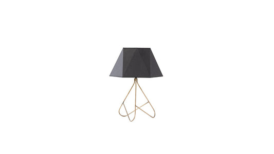 Rio Bronze Table Lamp Antracite Shade