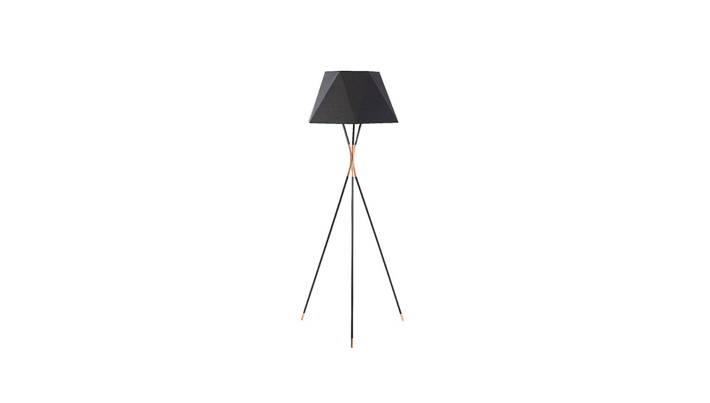 Rio Rose Floor Lamp Antracite Shade