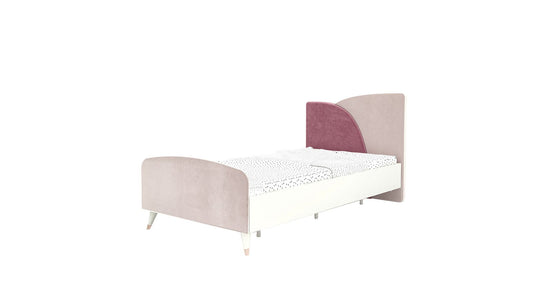 Milky Bedstead without Headboard 100 cm