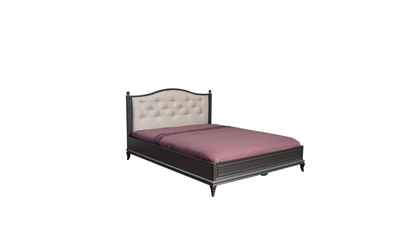 Angelic Dark Storage Bedstead and Headboard