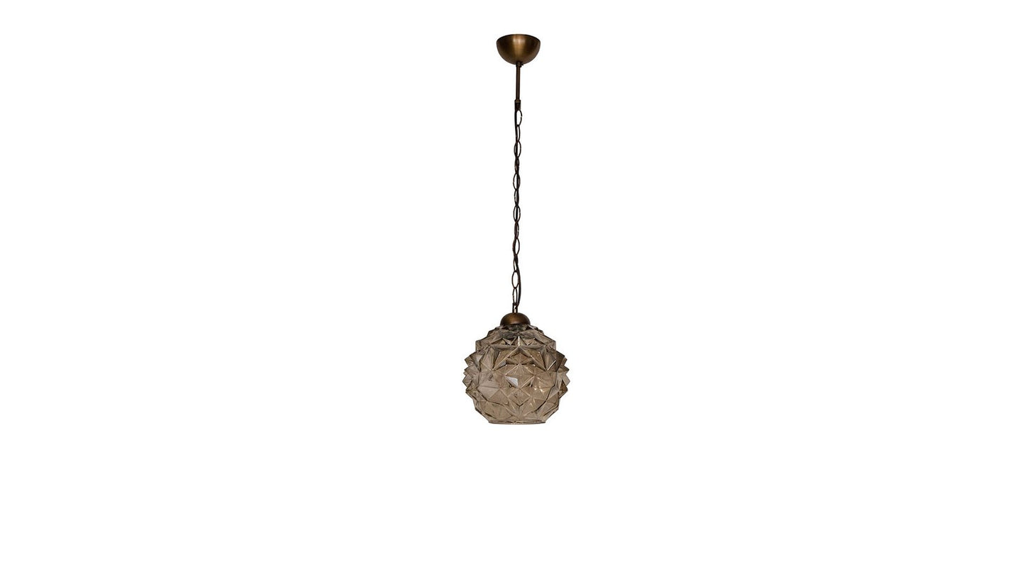 Common Space Smoked Single Pendant Lamp TR87153