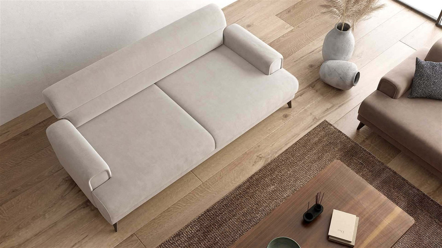 Eva 3-Seater Sofa Bedded