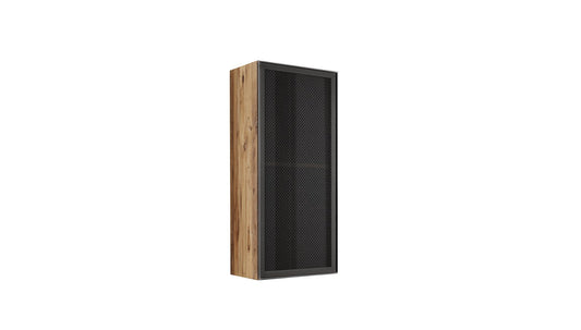 Piena TV Unit Wall Mounted Narrow Glass-door Cabinet