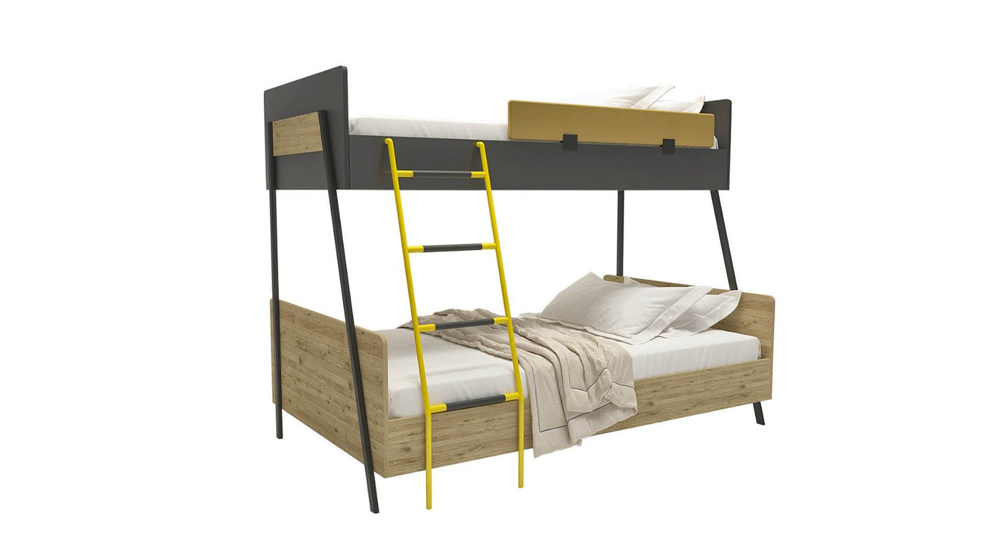 Lime Bunk bed (Upper 90x200 cm Bottom 120x200 cm)