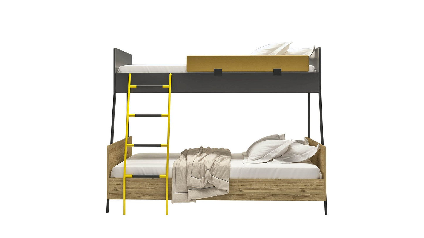 Lime Bunk bed (Upper 90x200 cm Bottom 120x200 cm)