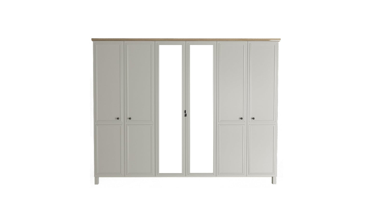 Martha 6 Door Wardrobe