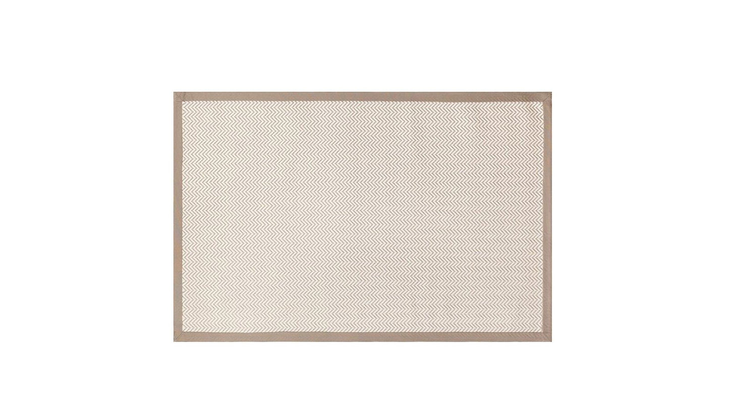 Beige Border Carpet 200x290