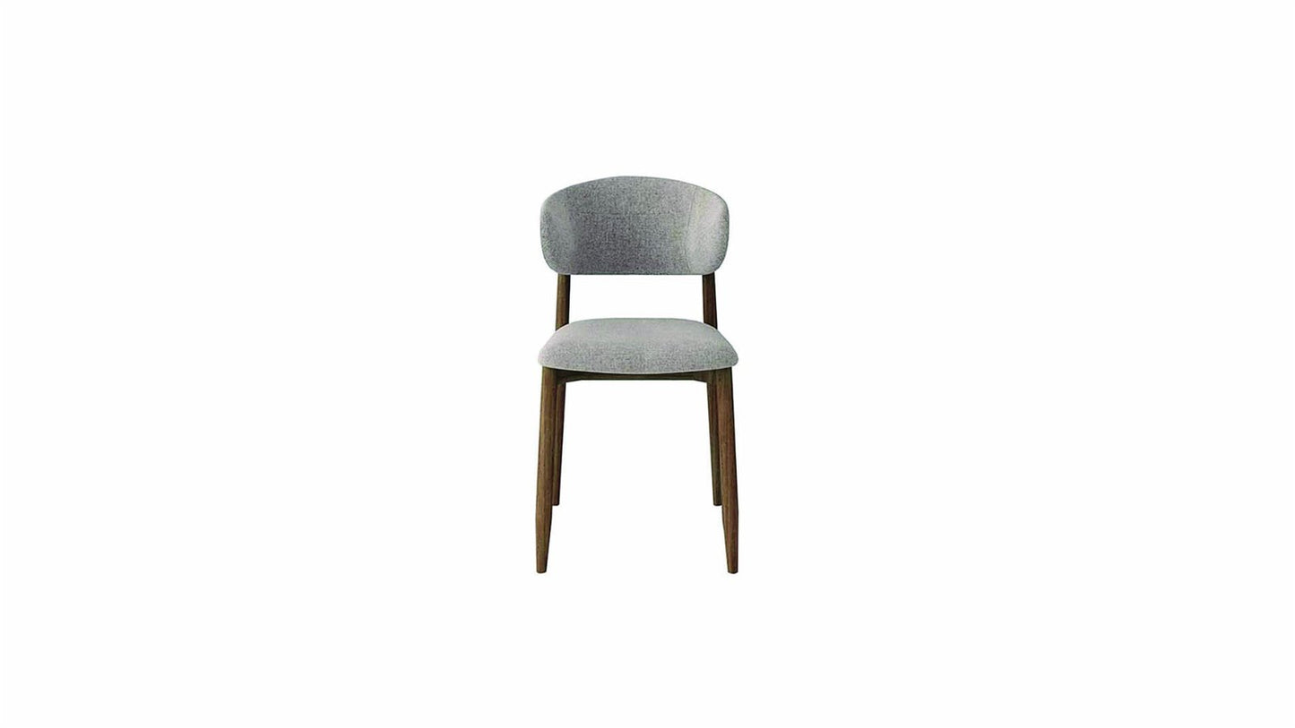 Lionte Chair Gray Fabric