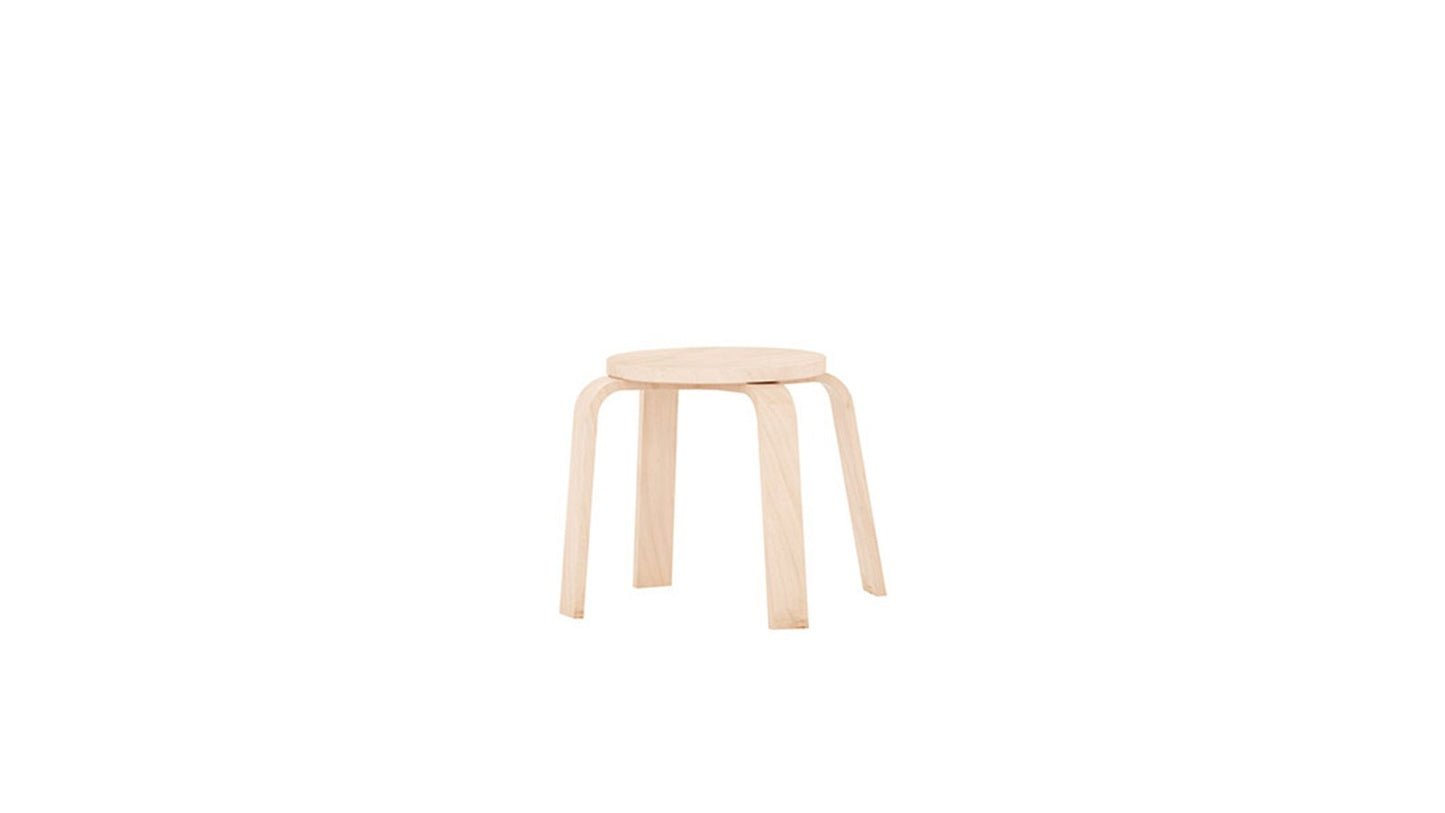 Natural Wooden Kids Stool