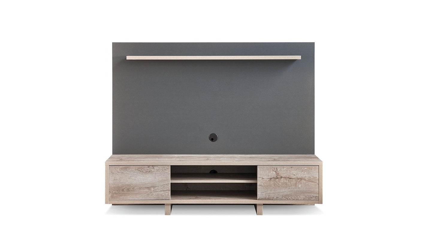 Redero TV Unit Back Panel and Shelves180 cm