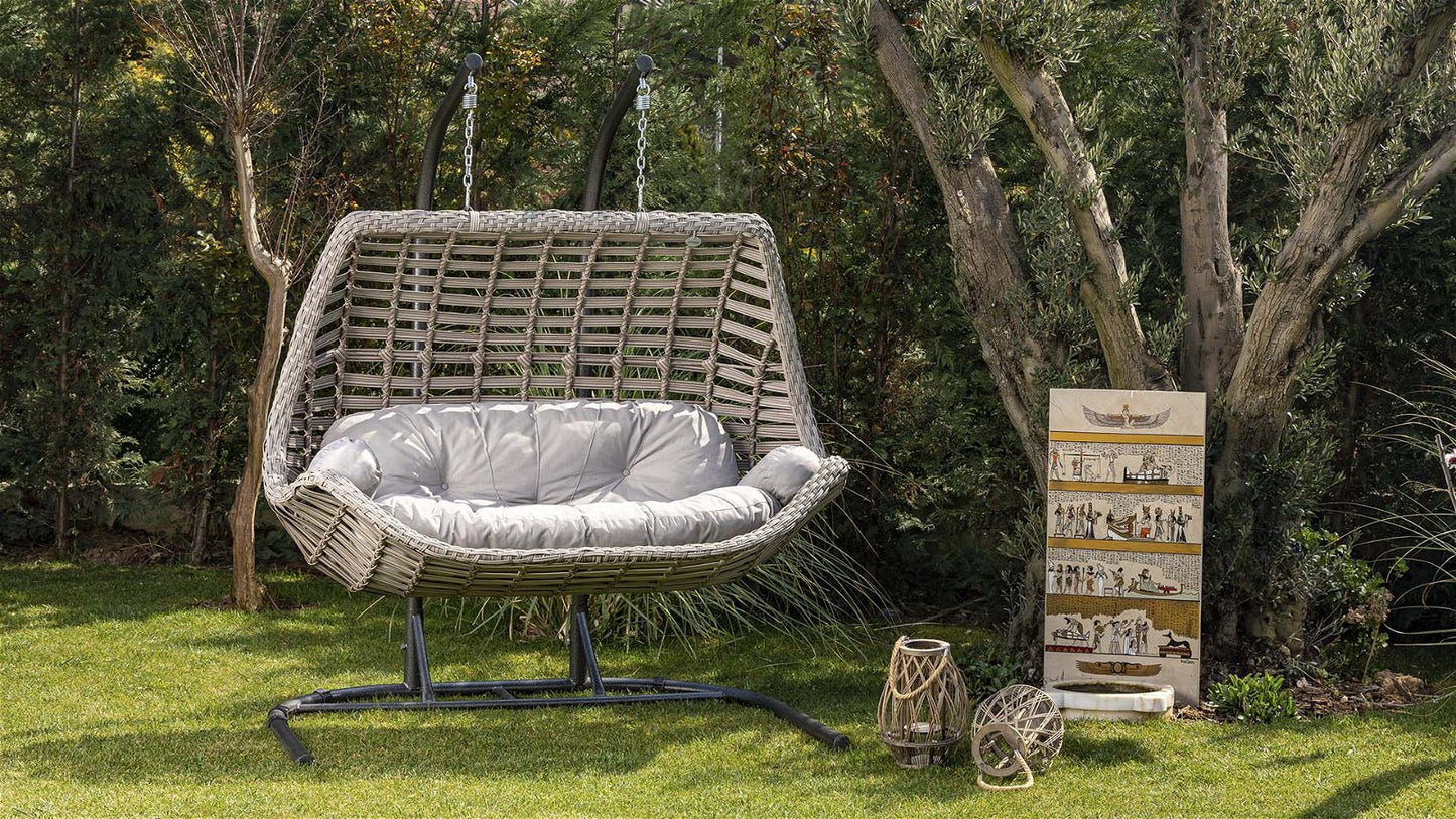 Sally Garden Swing Chair, 2 Seater(Kelebek)