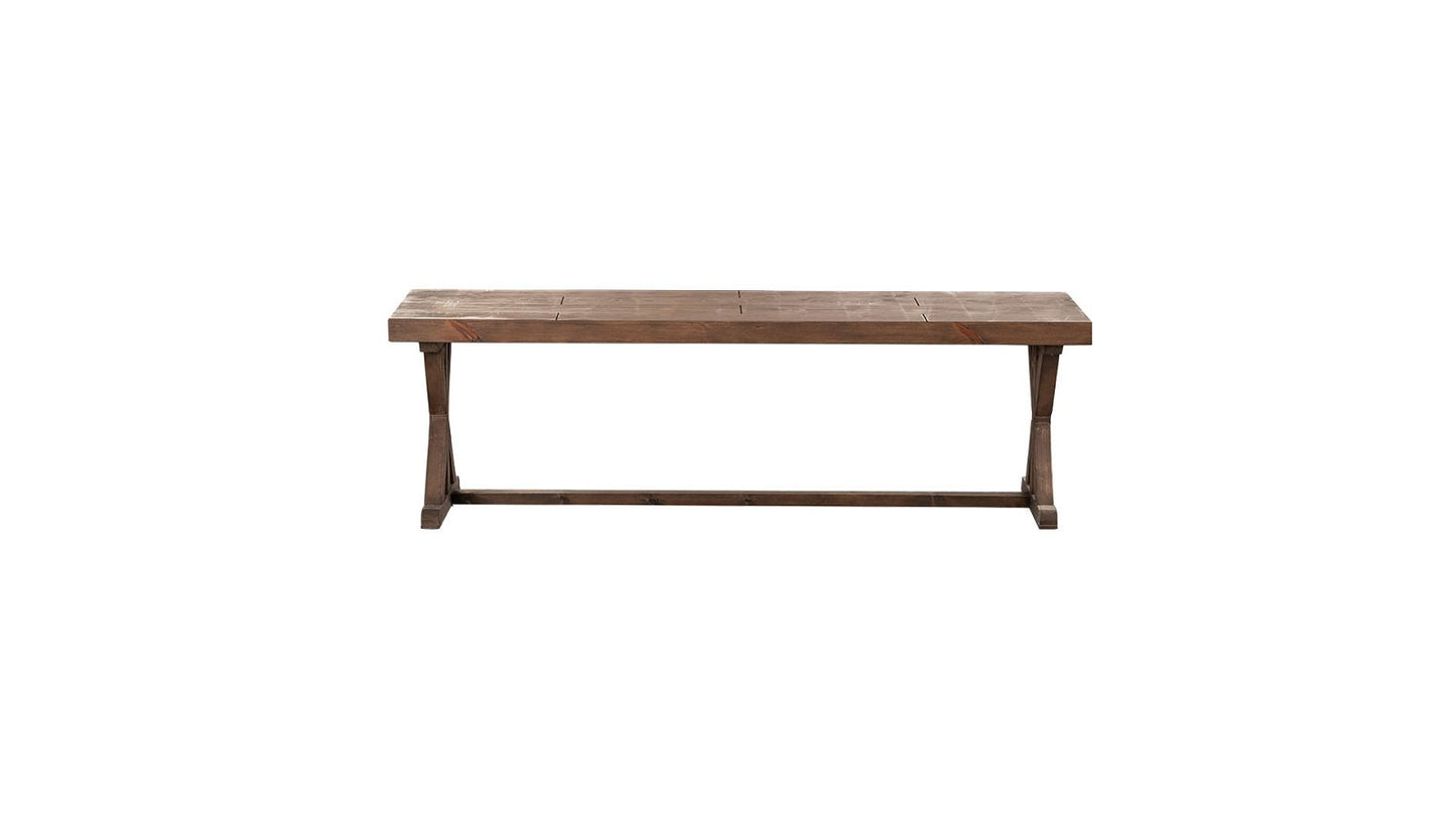 Vista Solid wood Bench